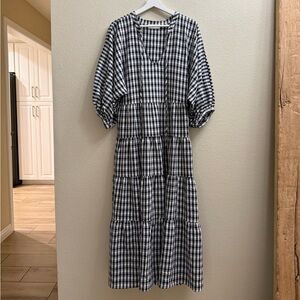 CJLA Gingham Dress • size small
